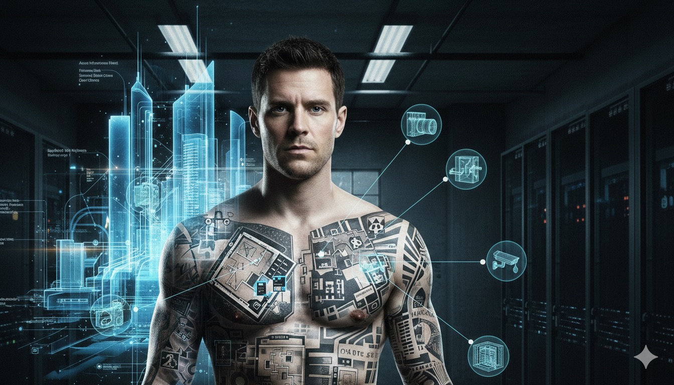 The Blueprint on Skin: How Prison Break's Tattoos Anticipated Digital Twin Thinking